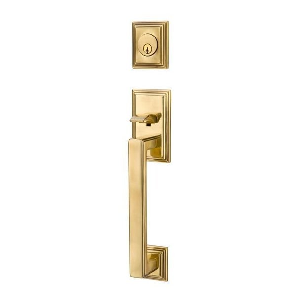 French Antq Brss Handleset, 4213MNUS7, Emtek, Mfr#: 4213MNUS7